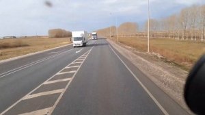 Как правильно проходить повороты на фуре. Вариант.