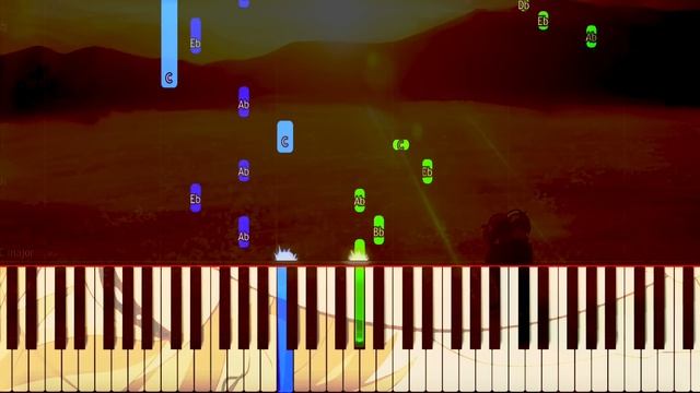 Clannad - Dango Daikazoku | Synthesia W/MIDI