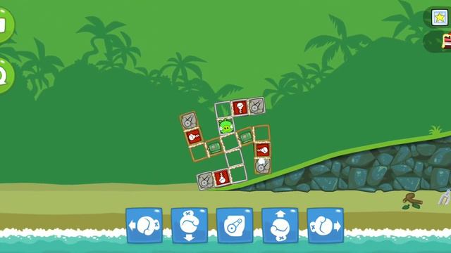 Прохожу самый сложный уровень в "Bad Piggies" смотреть онлайн