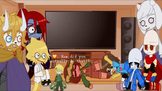 -Undertale Reacts- #undertale #gachaclub смотреть онлайн