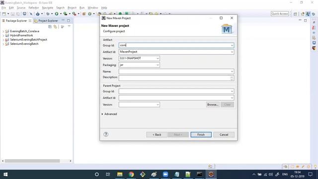 Session-34-Selenium- Setting up Maven Project смотреть онлайн