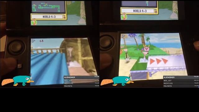 Phineas and Ferb Ride Again: World 1 Reroute & Skatebord Upgrade Skip Comparison смотреть онлайн