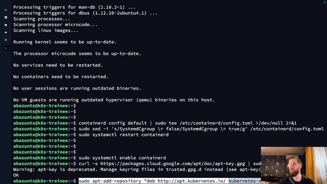 Полная инструкция по установке Kubernetes смотреть онлайн