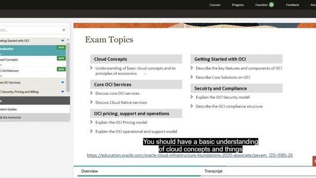 1. OCI Introduction смотреть онлайн