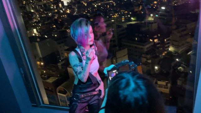 Cyberpunk 2077 サイバーパンク 2077 Judy Alvarez Cosplay Shooting Backstage ( 外国人ゲーム実況者)