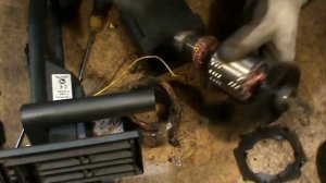 электропила ребир KZ1 350400 ремонт электропилы искрит якорь