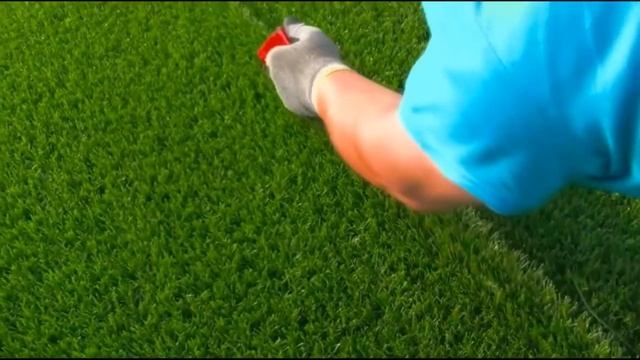 Искусственная трава для футбольного поля за 1 минуту смотреть онлайн