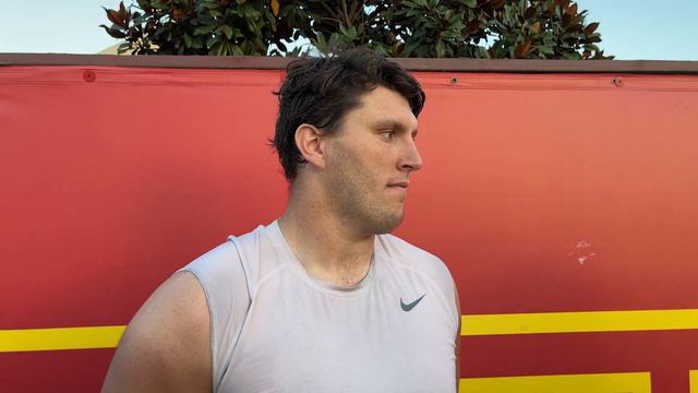 USC OL Andrew Vorhees talks win over Oregon State, playing with Eric Gentry on Wednesday of ASU wee смотреть онлайн