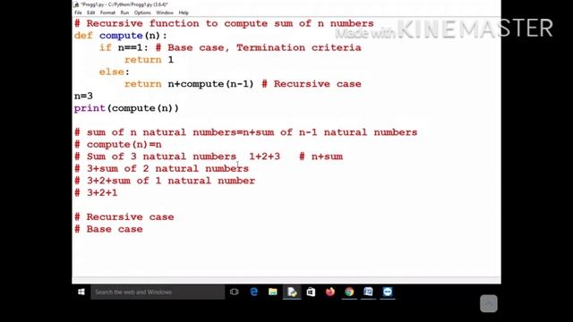 Lecture 13: Recursion in Python смотреть онлайн