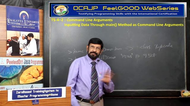 4-5 : Concept-2 - Command Line Argument смотреть онлайн