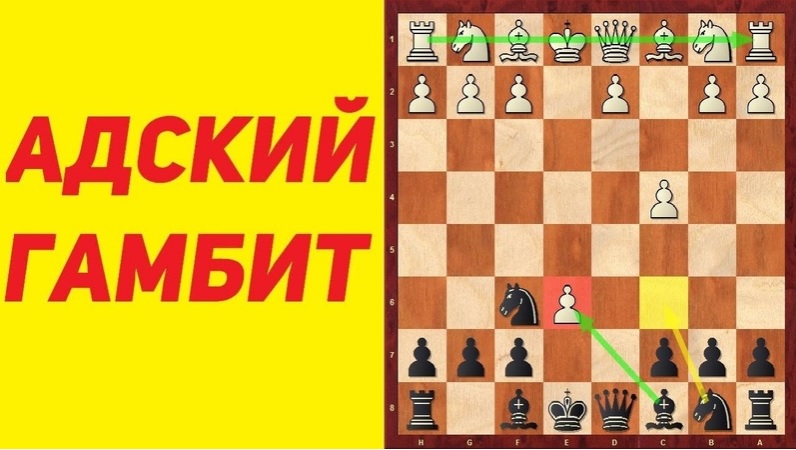 Шахматы. Скандинавская защита. ГАМБИТ за чёрных + ДЕБЮТНЫЕ ЛОВУШКИ. смотреть онлайн