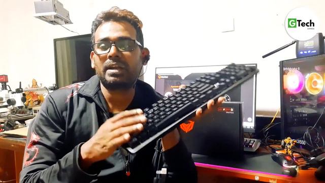 MEETION MK007 RGB MECHANICAL GAMING KEYBOARD смотреть онлайн