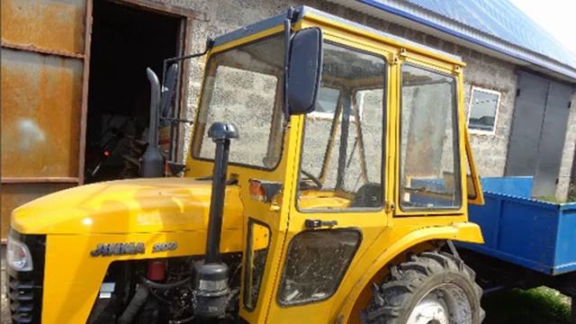 Самодельная кабина на мини трактор часть 2. смотреть онлайн