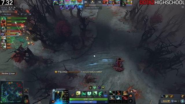 GPK [Necrophos] Raid Boss Mid 200 IQ Counter Pick Dota 2 смотреть онлайн