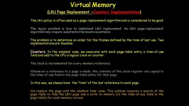 LRU COUNTER IMPLEMENTATION смотреть онлайн