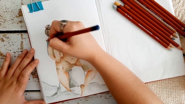Lápices DRAWING Derwent - Reseña e ilustración! смотреть онлайн