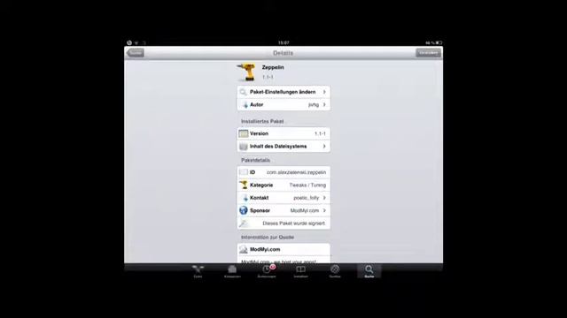 Zeppelin Jailbreak App смотреть онлайн