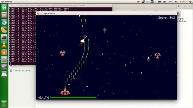 Games in Python : PyGalaxian смотреть онлайн