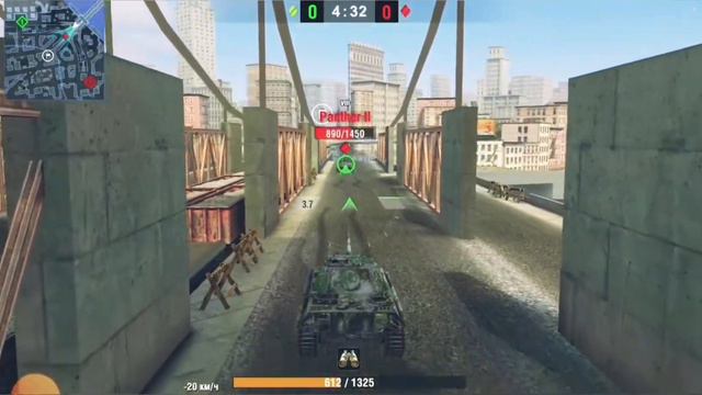 На сколько Panther ll ТАРАНОМ сильнее Panther... World of tanks Blitz #19 смотреть онлайн