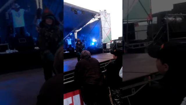 Танцы детей на байк-шоу "Чёрных ножей". смотреть онлайн