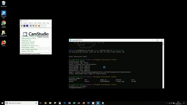 Docker Ubuntu container смотреть онлайн