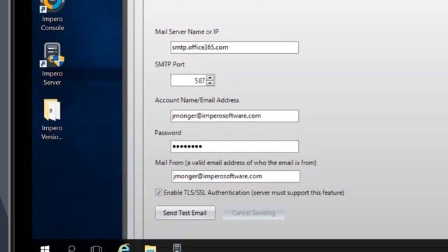 Impero Education Pro - Mail Server Settings смотреть онлайн