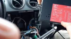 Своими кривыми руками . Установка магнитолы в Альмеру G15