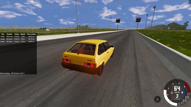 ИЖ 2126 «Ода» VS ВАЗ 2108! Битва заднего и переднего привода! (Сравнение машин в BeamNG) смотреть онлайн