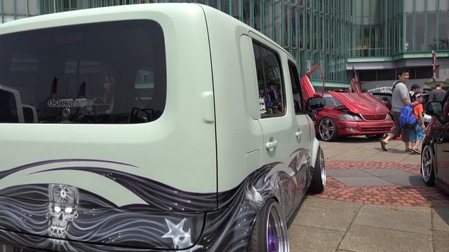 (4K)NISSAN CUBE custom 日産キューブカスタム - SHOW UPドレスアップコンテスト2015 смотреть онлайн