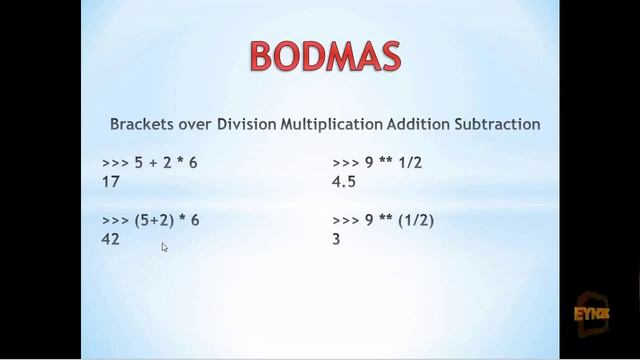 Python Tutorial 1.0 - Arithmetic смотреть онлайн