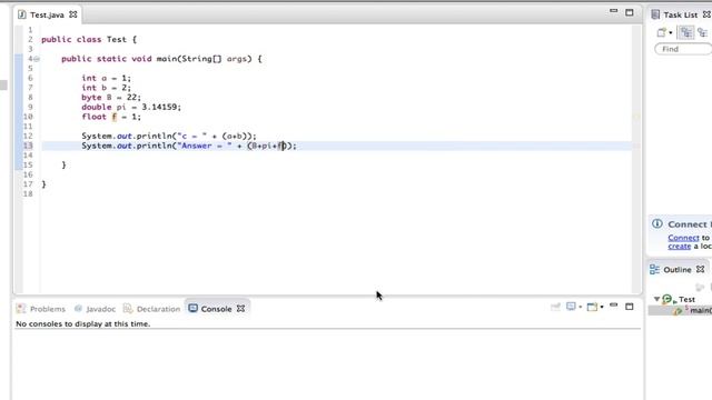 JAVA PROGRAMMING For Beginners - Tutorial 3 | Variable Types Local смотреть онлайн