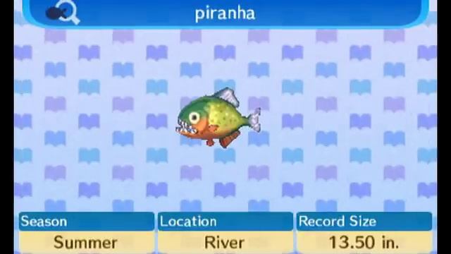 Animal Crossing New Leaf - 100% Fish Encyclopedia Complete смотреть онлайн