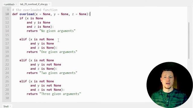2022-Spring: Intro to Python - Lab 29 - Function Overloading... The RIGHT WAY смотреть онлайн
