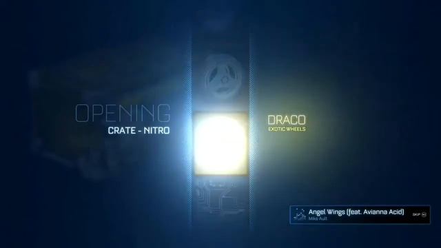 TITANIUM WHITE DRACO IN NITRO CRATE! | Rocket League crate opening! смотреть онлайн