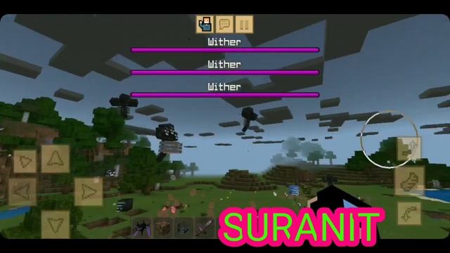 10X Withers VS Wither Storm In Crafting And Building