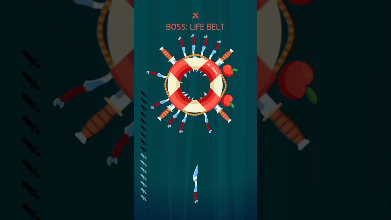 Knife Hit: BOSS LIFE BELT смотреть онлайн