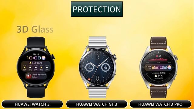 HUAWEI Watch 3 vs HUAWEI Watch GT 3 vs HUAWEI Watch 3 Pro смотреть онлайн