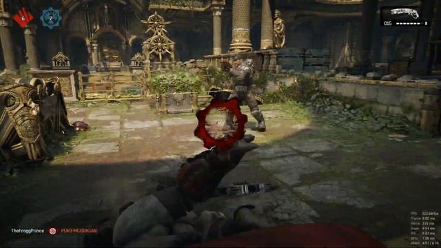 Gears Of War 4 - GTX 1070 - i5 6500 - Ultra - Frame rate Test смотреть онлайн