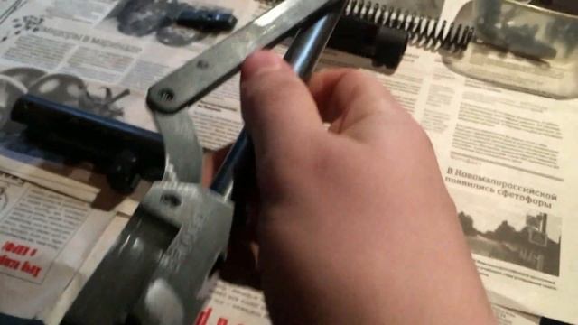 Ремонт ИЖ-38. Процесс переборки и обслуживания винтовки. смотреть онлайн