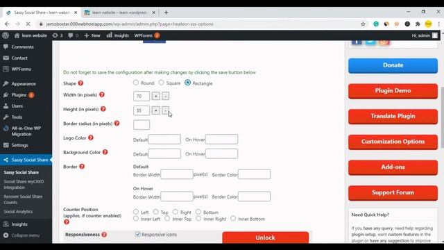 How to Add Social Share Buttons on WordPress in Hindi / Urdu | lec - 17 смотреть онлайн