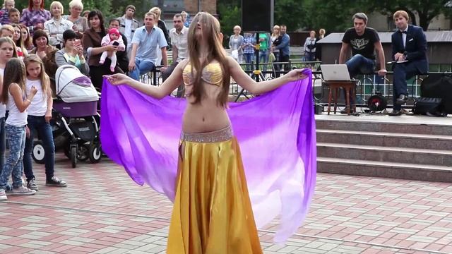 танец с шалью Belly Dance Open Air смотреть онлайн