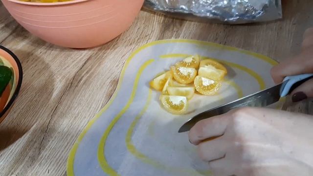 Салат. Грибы вешенки. смотреть онлайн