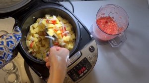 ТУШЕНЫЙ КАРТОФЕЛЬ В ТОМАТНОМ СОУСЕ. ГОТОВИМ В МУЛЬТИВАРКЕ