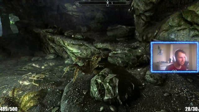 Benedict Cumberbatch in SKYRIM?! | FIRST PLAYTHROUGH EVER?! The Adventures of Derek Donoation смотреть онлайн