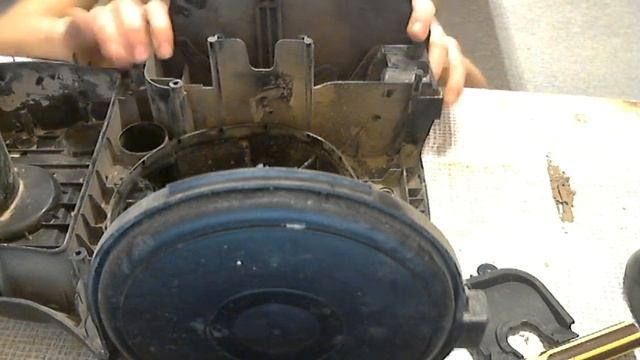 Разборка и прочистка пылесоса Samsung SC 4520 смотреть онлайн