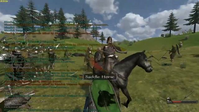 mount and blade warband 135 vs 135 fps test(gt 520 mx, i3 2350m) смотреть онлайн
