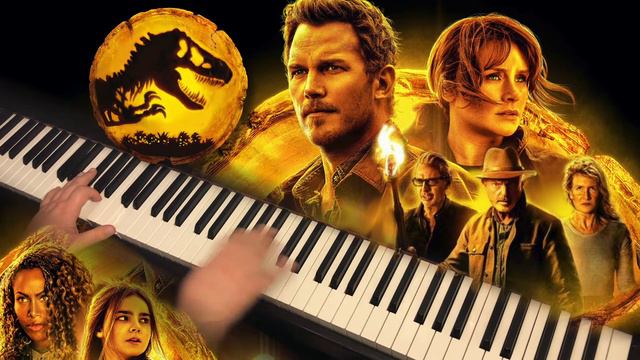Jurassic Park + Jurassic World (Piano Mashup) Jurassic World Dominion