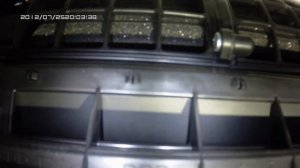 Работа заслонки печки solaris