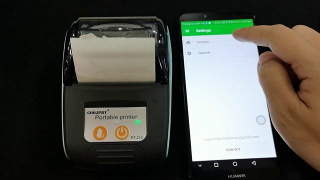 Pt210 bluetooth printer connect loyverse смотреть онлайн