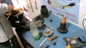 Восстановление / реставрация переднего пневмобаллона / пневмостойки Mercedes W212 W218